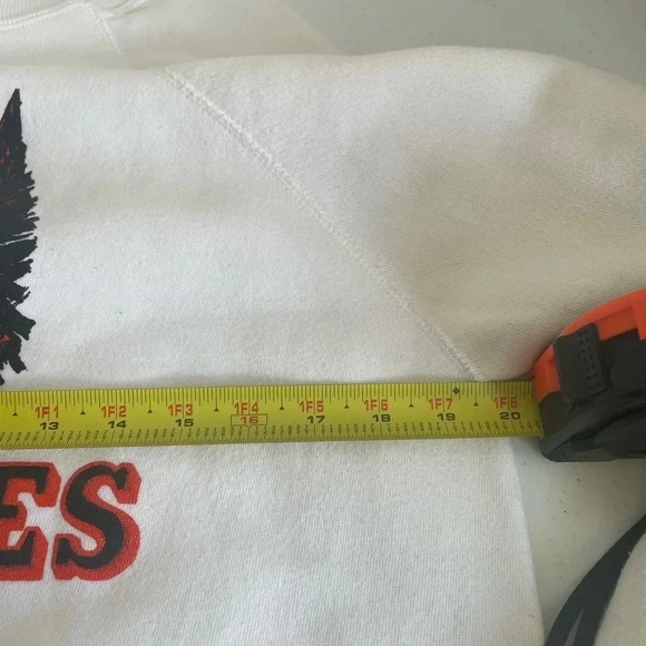 Vintage 80’s H Wolf & Sons‎ Go Scotties Dog White Sweatshirt RARE! Size XL 0187 - Picture 8 of 15